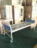 AJ-105410A health care cheap manual medical bed furniture nursing hospital bed for sale