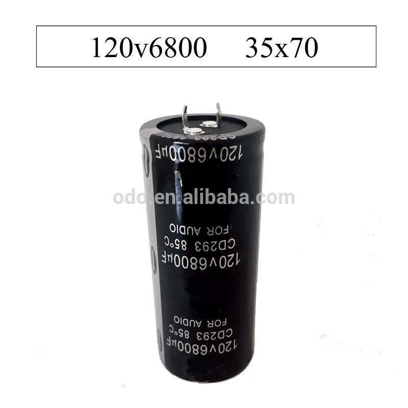 Aluminium Electrolytic Capacitor 120V 6800UF 35*70mm