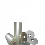 Aluminized metallized polyester film for capacitor