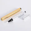 Aluminum 2.8ml click empty cuticle oil  cosmetic pen with brush