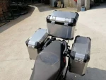 Aluminum alloy cargo top case motorcycle tail box super quality