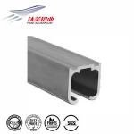 Aluminum alloy metal mute ceiling and wall mounted curtain sliding curtain track / rail