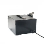 aluminum panel hot air soldering iron with dc power supply 3 IN 1  rework station