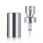 Aluminum perfume bottle spray pump golden & silvery perfume crimp pumps 13mm 15mm
