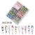 Import Amazon best seller colorful  butterfly art nail foil transfer rolls for nail art supplies from China