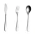 Import Amazon Hot Sale Dining Set Stainless Steel Spoon Fork Knife Tableware Cutlery Set from China