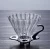 Import Amazon hot sell custom  barista tool V60  glass percolator coffee glass dripper from China
