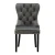 Import American Style Wooden Furniture Upholstered Velvet Fabric Tufted Back Dining Room Chair from China