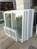 AMJ double glazed economic cheap price aluminum sliding windows