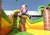 Import Amusement Park Captain Jack Pirate Inflatable Bouncer Slides Inflatable Race Track from China