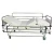 Import Anbo 2 Cranks Manual Hospital Bed with Detachable CPR Boards from China