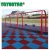 Import Anti-slip sidewalk garden rubber floor tile for playground flooring surface from China
