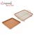 Import Anycook 2 Piece Copper Crisper Potatoes Chips Fried Chicken Tray pan Meat Oil Filter Basket Barbecue BBQ Basket Rack from China