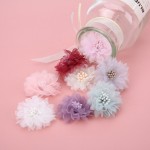 Artificial spun yarn small daisy costume decoration handmade material Artificial Flower for Wedding Party Home decoration