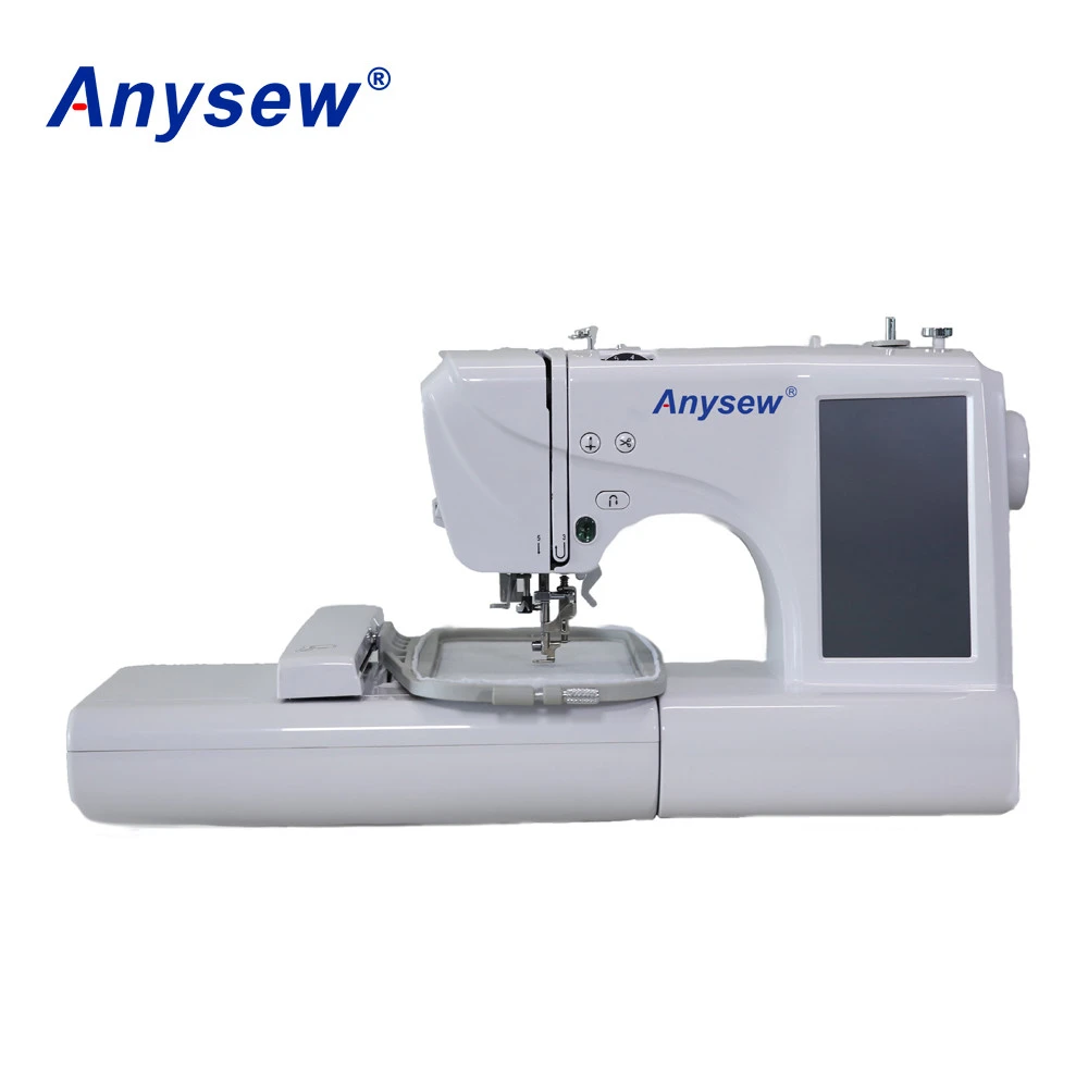AS-ES5 Household Sewing Machine And Embroidery Machine With Big Screen