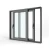 Import AS2047 laminated double glazed glass aluminium frame sliding windows Australia from China