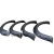 Import Auto body parts car fender trim abs wheel arch fender flare navara d40 from China