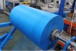 Automatic non woven bouffant head cover disposable PE plastic shower cap machine