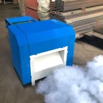 Automatic polyester bale fiber opening pillow filling stuffing blower machine polyest fiber fill fiber carding machine