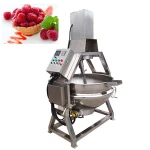 Automatic porridge cooking machine / jacketed boiling pan with mixer / automatic stirring pot