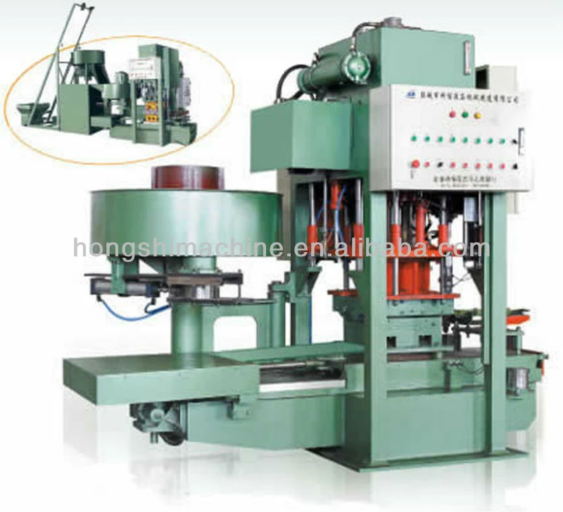 Automatic roof tile making machine