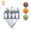 Automatic weigh hopper rice/ beans/ snacks 4 head linear weigher