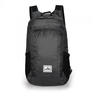 B8103 Wholesale custom logo lightweight waterproof foldable bag folding backpack sports back pack
