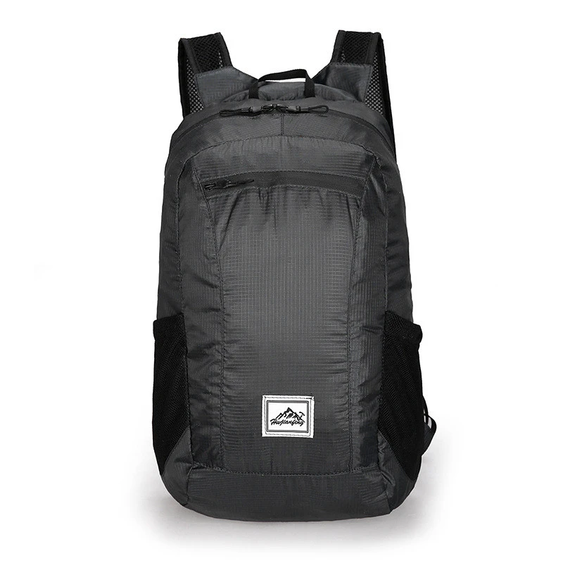 B8103 Wholesale custom logo lightweight waterproof foldable bag folding backpack sports back pack