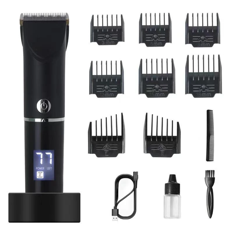 B9 Cordless Hair Trimmer Hair Clipper With 2000mah Batttery  for Men Hair Cutting Kit Mens Grooming Kit