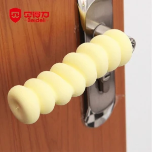 Baby child safety supplies/room doorknob pad cases Spiral anti-collision security door handle protective sleeve 10-JC441