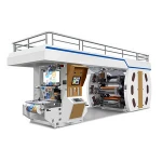 baby diapers high speed paper plastic film non woven bag Satellite type CI flexo Printing Machine