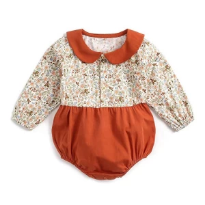 Baby Girl Romper Causal custom bodysuit Newborn Baby rompers 100% cotton