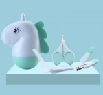 Baby Nail Clippers Set Safty Baby Nail Clipper Set Infant Manicure Kit With Scissor baby nail clippers children's 5-Piece Set