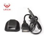 Bag use data cable USB interface USB charging cable pvc external charging external usb earphone cable for backpack