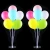Balloon accessory Table Balloon Stand with Base Balloon Bouquet for Party Decoration