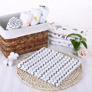 Bamboo Fiber Muslin Baby Blankets Bedding Infant Swaddle Towel Multifunctional Envelopes