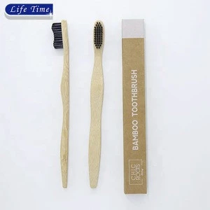 bambu toothbrush lovely adult bamboo toothbrush bamboo charcoal toothbrush with wave handle