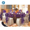 Banquet hall white stretch spandex wedding chair cover