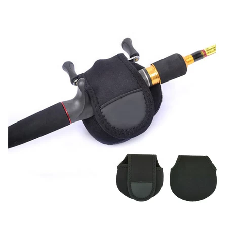 Bass Fishing Gear Hot Fishing Tackle fishing reel bag neoprene Protecting line wheel tool