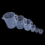 BAT LAB Labware Plastic Beaker 25ml 50ml 100ml 1000ml