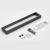 Import bathroom accessories towel racks brushed SUS304 single towel bar shelf wall mounted from China