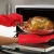 BBQ Oven Gloves Heat Resistant Grill Gloves Insulated Silicone Oven Mitts For Grilling Waterproof