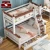 Import Bed up and down double decker multifunctional combination of high and low bed two layers child mother bed from China