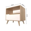 Bedside table factory wholesale solid wood simple modern furniture locker