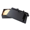 Bespoke Big Black Retail Products Gift One Classy Box Packaging Covers With Magnetic Lid Box Packaging