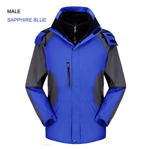 Best  Mens&#39;s 2 in 1  Fleece Lined Hooded  Breathable Waterproof Outdoor Jacket Sale