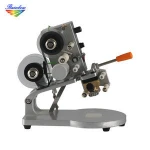 Best price electric ribbon manual batch coding machine