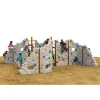 Best price used children outdoor plastic kids rock climbing walls, adult climbing rock walls