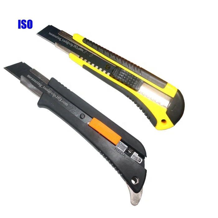 Best Quality 18mm Plastic Box Cutter knives Snap Off Blade