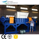 Best Quality Double Shaft Waste Tire Rubber Plastic Metal Scraps Shredder Cutting Machine With Best Price